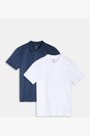 Sinsay Koszulki polo w stylu basic 2 pack