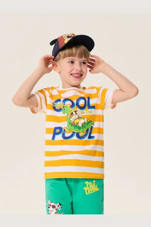 Sinsay Koszulka w paski z kolorowym nadrukiem PAW Patrol