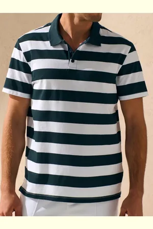 Sinsay Koszulka polo w paski
