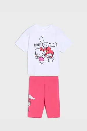 Sinsay Komplet dzianinowy Hello Kitty