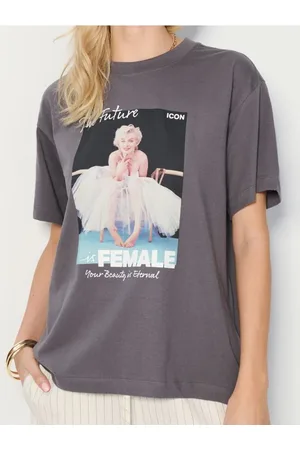 Sinsay Koszulka oversize Marylin Monroe