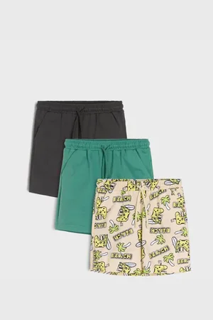 Sinsay Szorty wiązane w talii 3 pack