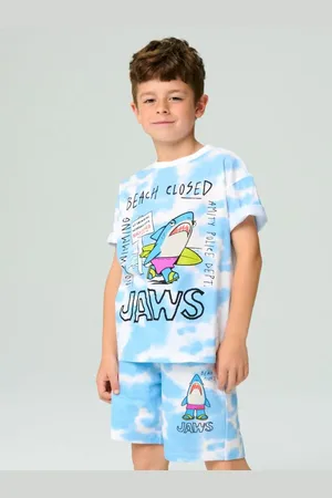 Sinsay Szorty tie-dye Jaws