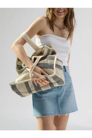 Sinsay Torebka tote w paski