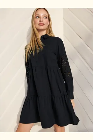 Sinsay Sukienka mini koszulowa