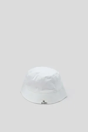 Sinsay Kapelusz bucket hat z ozdobną naszywką