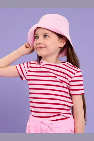 Sinsay Kapelusz bucket hat z hafowanym motylem