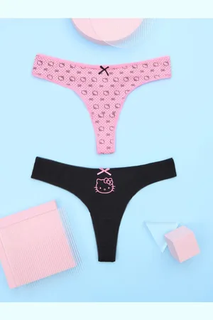 Sinsay Majtki stringi 2 pack Hello Kitty