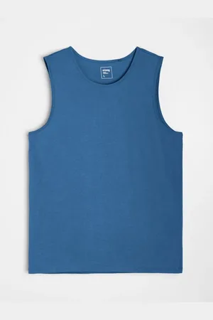Sinsay Bawełniany tank top basic