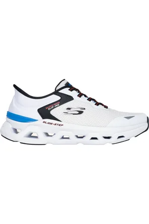 Skechers Mężczyźni Slip-ins: Glide-Step Altus - Turn Out w Biały/Wielokolorowy
