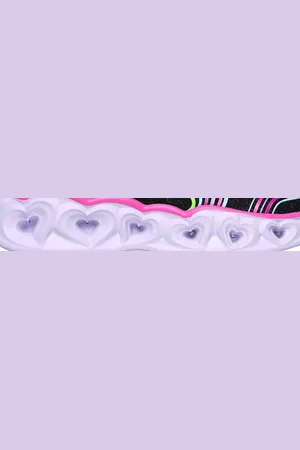 Skechers Dziewczęce Heart Lights - Retro Hearts w Czarny/Wielokolorowy
