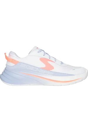 Skechers Dziewczęce Wave 92 - Imara Breeze w Bialy/Jasny Niebieski