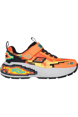 Skechers Dzieci Mega-Craft 4K w Pomaranczowy/Czarny