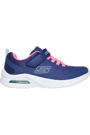 Skechers Dziewczęce Microspec Max - Racer Gal w Granatowy/Rozowy