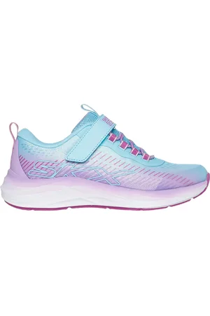Skechers Dziewczęce GO RUN Accelerate - Glitter Soul w Blekitny/Fioletowy