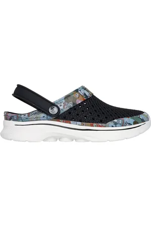 Skechers Kobiety Foamies: GO WALK 7 - Puppy Party w Czarny/Wielokolorowy