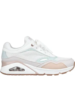 Skechers Kobiety Uno - Heel Hints w Biały/Wielokolorowy