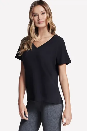 Skechers Kobiety Pima V-Neck koszulka w