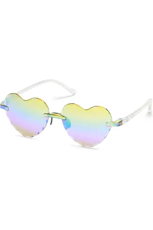 Skechers Dziewczęce Rimless Hearts okulary przeciwsłoneczne w