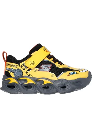 Skechers Dzieci Hot Lights: Thermo Flash - Truck Trooper w Zolty/Czarny