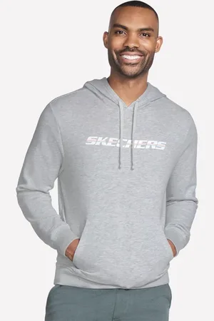 Skechers Mężczyźni Heritage Strikethrough bluza z kapturem w