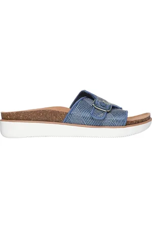 Skechers Kobiety Relaxed Fit: Lifted Comfort - Restless Wave w