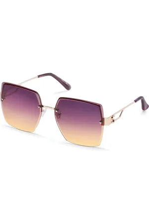 Skechers Kobiety OverRozmiard Rimless Square okulary przeciwsłoneczne w