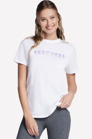 Skechers Kobiety Gradient krótkie Sleeve koszulka w