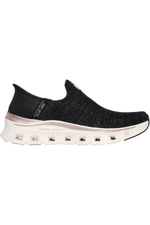 Skechers Kobiety Slip-ins: Glide-Step Pro - Night Gleam w Czarny/Rozowe Zloto