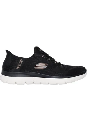 Skechers Kobiety Slip-ins: Summits - Classy Night w Czarny/Rozowe Zloto