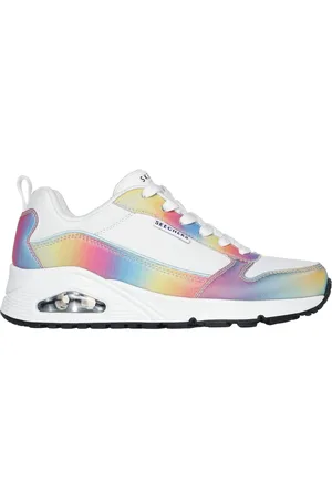 Skechers Kobiety Uno - Opalescent w Biały/Wielokolorowy