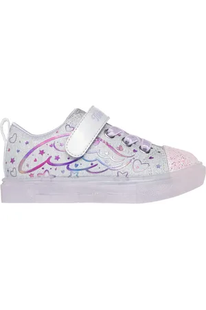 Skechers Dziewczęce Twinkle Toes: Twinkle Sparks Ice - Heather Magic w Szary/Lawendowy