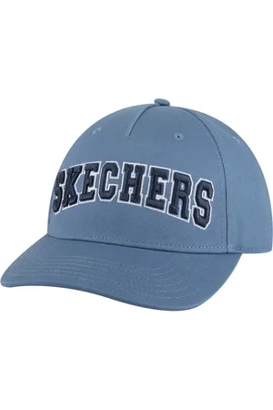Skechers Mężczyźni University bejsbolówka w Niebieski/Szary