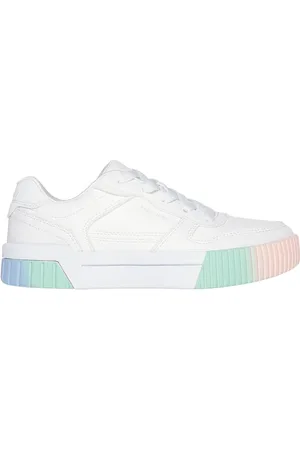 Skechers Dziewczęce Jade w Biały/Wielokolorowy