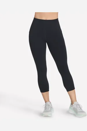 Skechers Kobiety The GO WALK High-Waisted Mid legginsy w