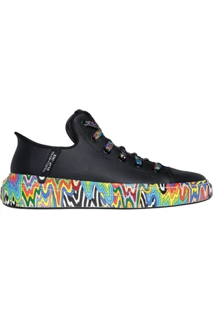 Skechers Mężczyźni Slip-ins: Snoop One - Jen Stark Doggy Drip w Czarny/Wielokolorowy
