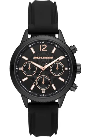 Skechers Kobiety Matteson Black zegarek w Watch