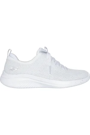 Skechers Kobiety Ultra Flex 3.0 - Elegant Night w Bialy/Srebrny