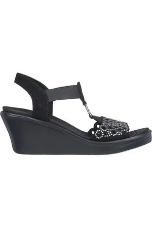 Skechers Kobiety Rumble On - Queen B2 w Czarny/Srebrny