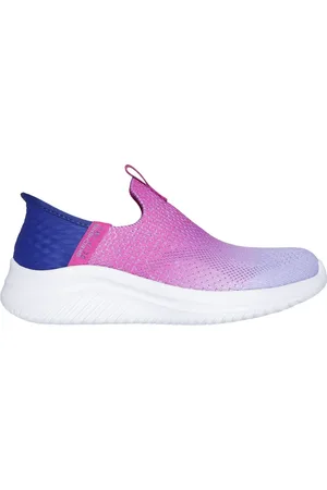 Skechers Dziewczęce Slip-ins: Ultra Flex 3.0 - Color Boost w Granatowy/Fioletowy