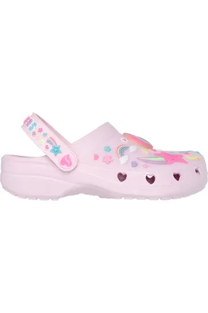 Skechers Dziewczęce Foamies: Heart Charmer - Girly Land w