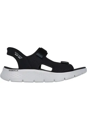 Skechers Mężczyźni Slip-ins: GO WALK Flex SD - Easy Entry w Czarny/Szary