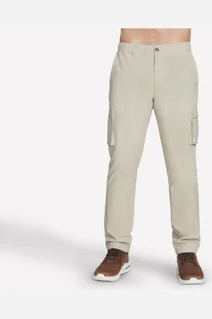 Skechers Mężczyźni Twill Downtown Solid Cargo Pant w