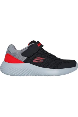 Skechers Dzieci Bounder - Trekzic w Czarny/Czerwony