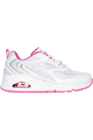 Skechers Dziewczęce Uno - So Wavy w Bialy/Rozowy