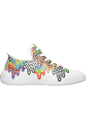 Skechers Mężczyźni Slip-Ins: Snoop One - Jen Stark w Biały/Wielokolorowy