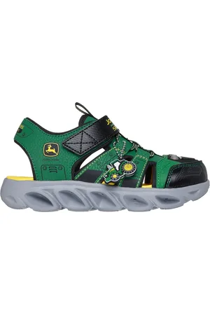 Skechers Dzieci John Deere: Hypno-Splash w Zielony/Czarny