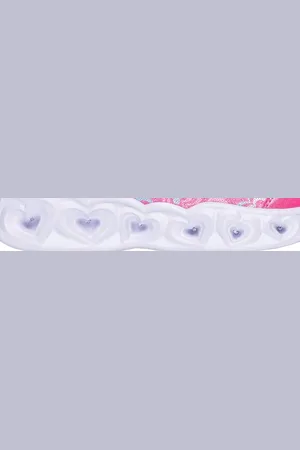 Skechers Dziewczęce Heart Lights - Boogie Love w Jaskrawy Roz/Wielokolorowy