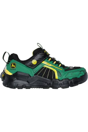 Skechers Dzieci John Deere: Adventure Track - Rugged-Brights w Zielony/Czarny
