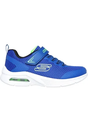 Skechers Dzieci Microspec Max w Niebieski/Limonkowy